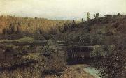 Levitan, Isaak To that evening the Flub Istra oil painting